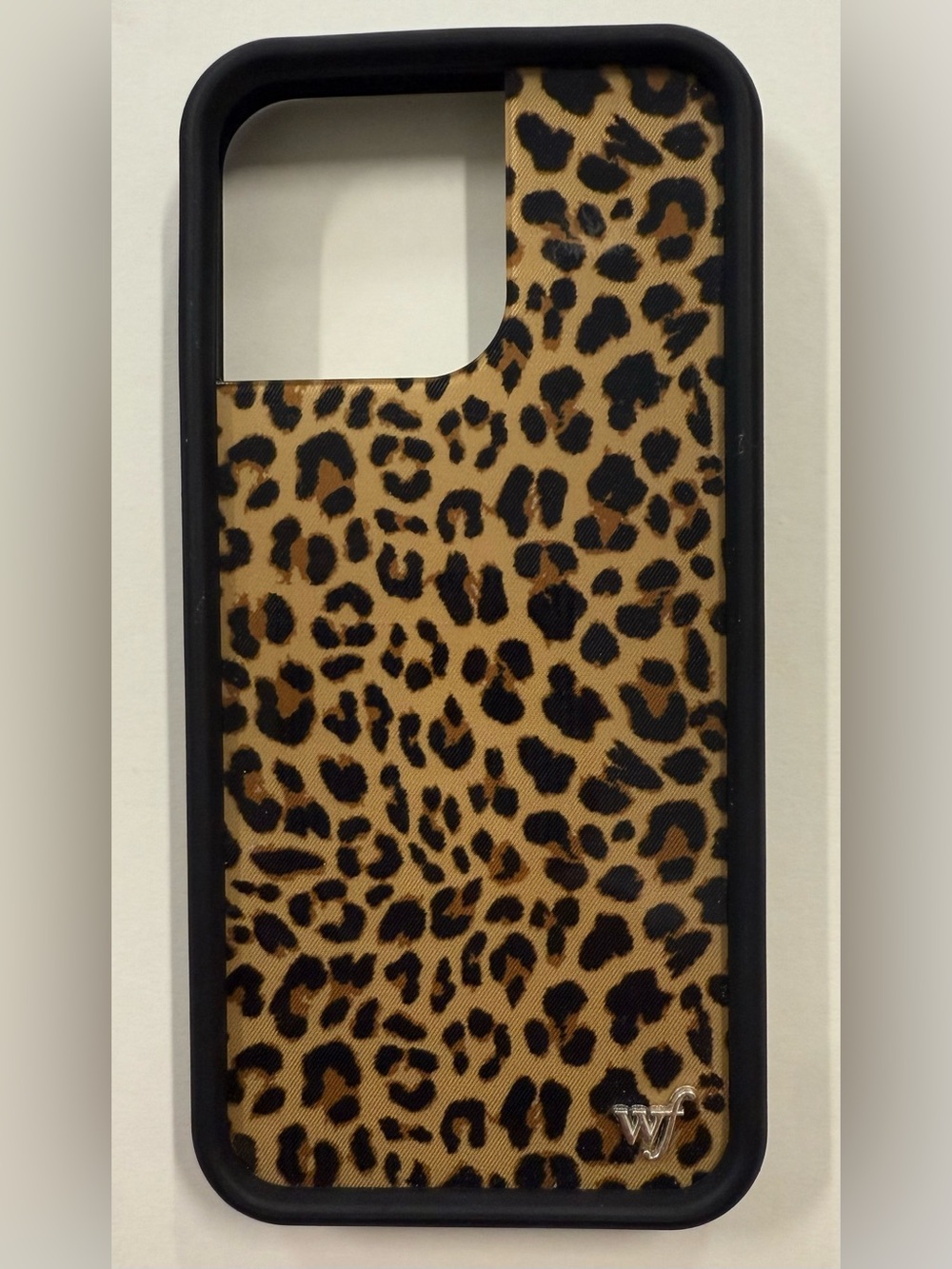 Two cases for iPhone 16 pro max. Loopy Case Tortoise and Wildflower Leopard